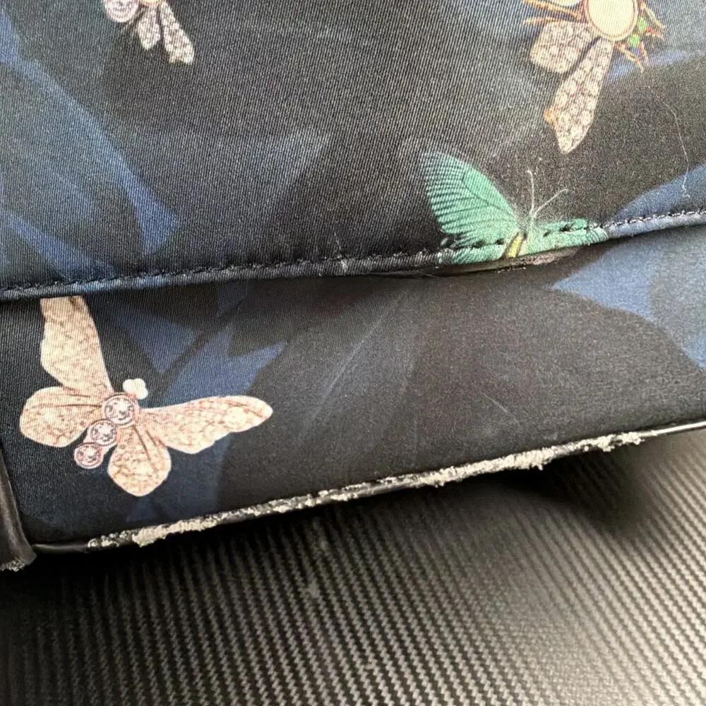 Ted Baker Roller Bag Suitcase Travel Luggage Personal Item Leopard Backpack